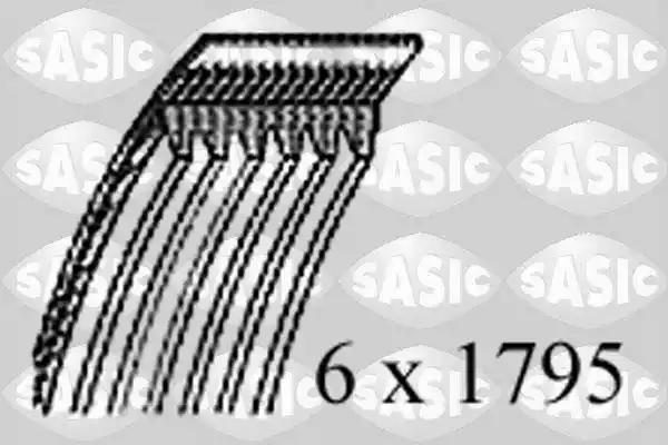 Поліклиновий ремінь SASIC 1774048 - zapix