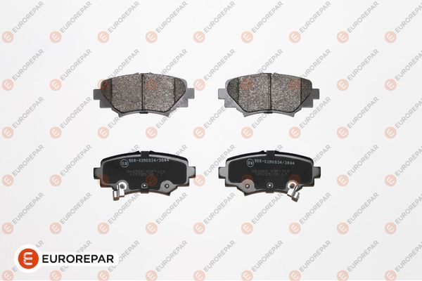 Гальмівні колодки дискові EUROREPAR 1675991180 - zapix
