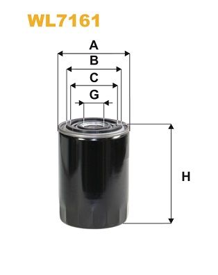 Оливний фільтр WIX FILTERS WL7161 - zapix