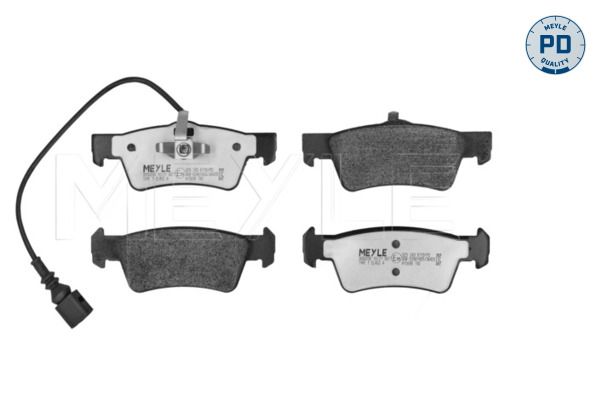 Гальмівні колодки дискові MEYLE 0252436719PD - zapix