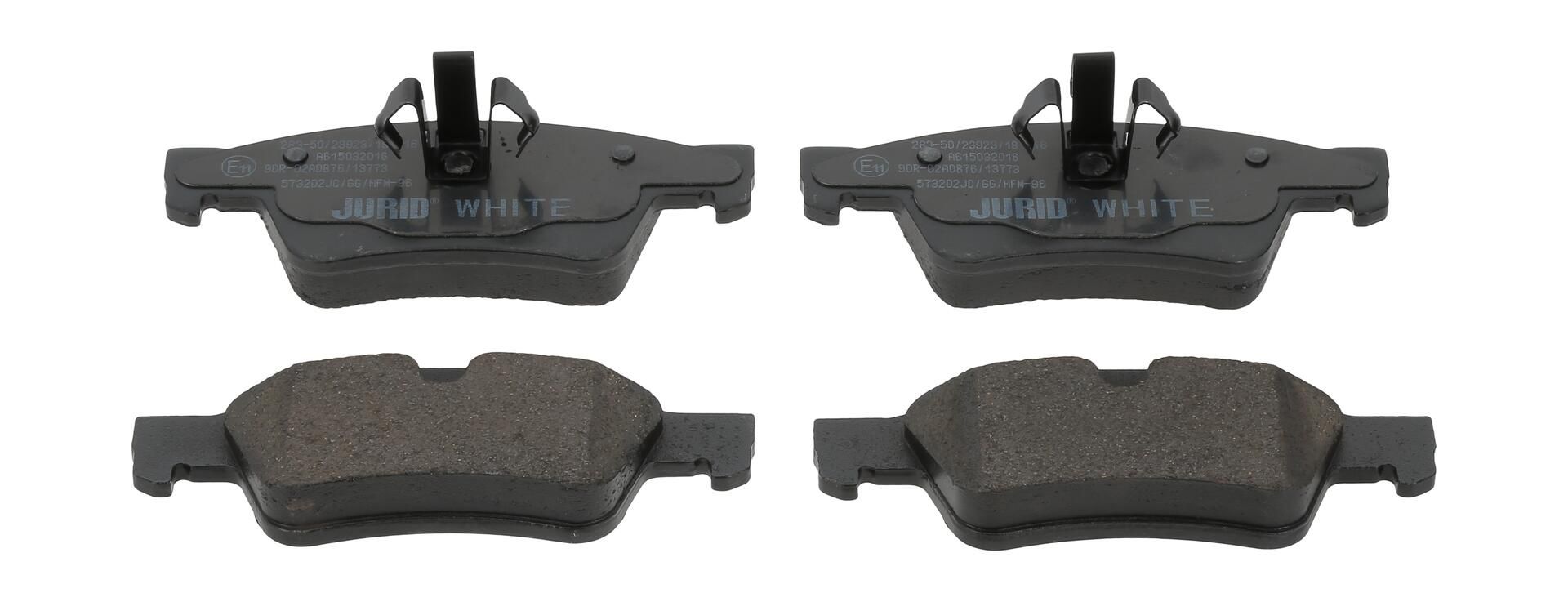 Гальмівні колодки дискові JURID 573202JC - zapix