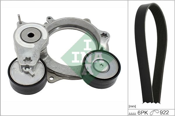 Комплект поліклинових ременів SCHAEFFLER INA 529057410 - zapix