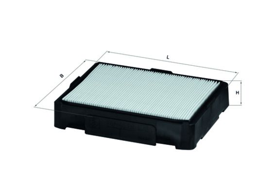 Повітряний фільтр MAHLE LX56 - zapix