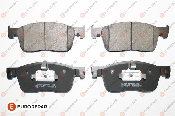 Гальмівні колодки дискові EUROREPAR 1675991780 - zapix