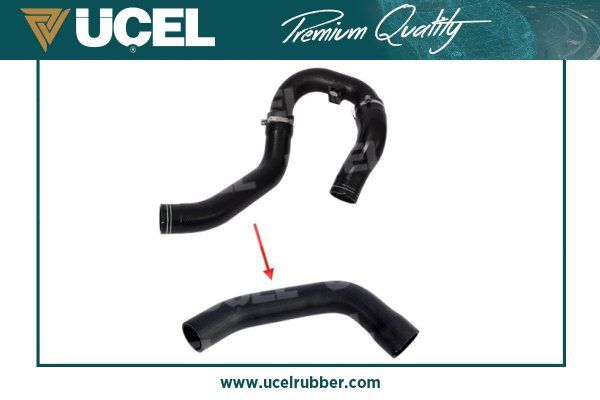 Патрубок інтеркулера UCEL 35658 - zapix
