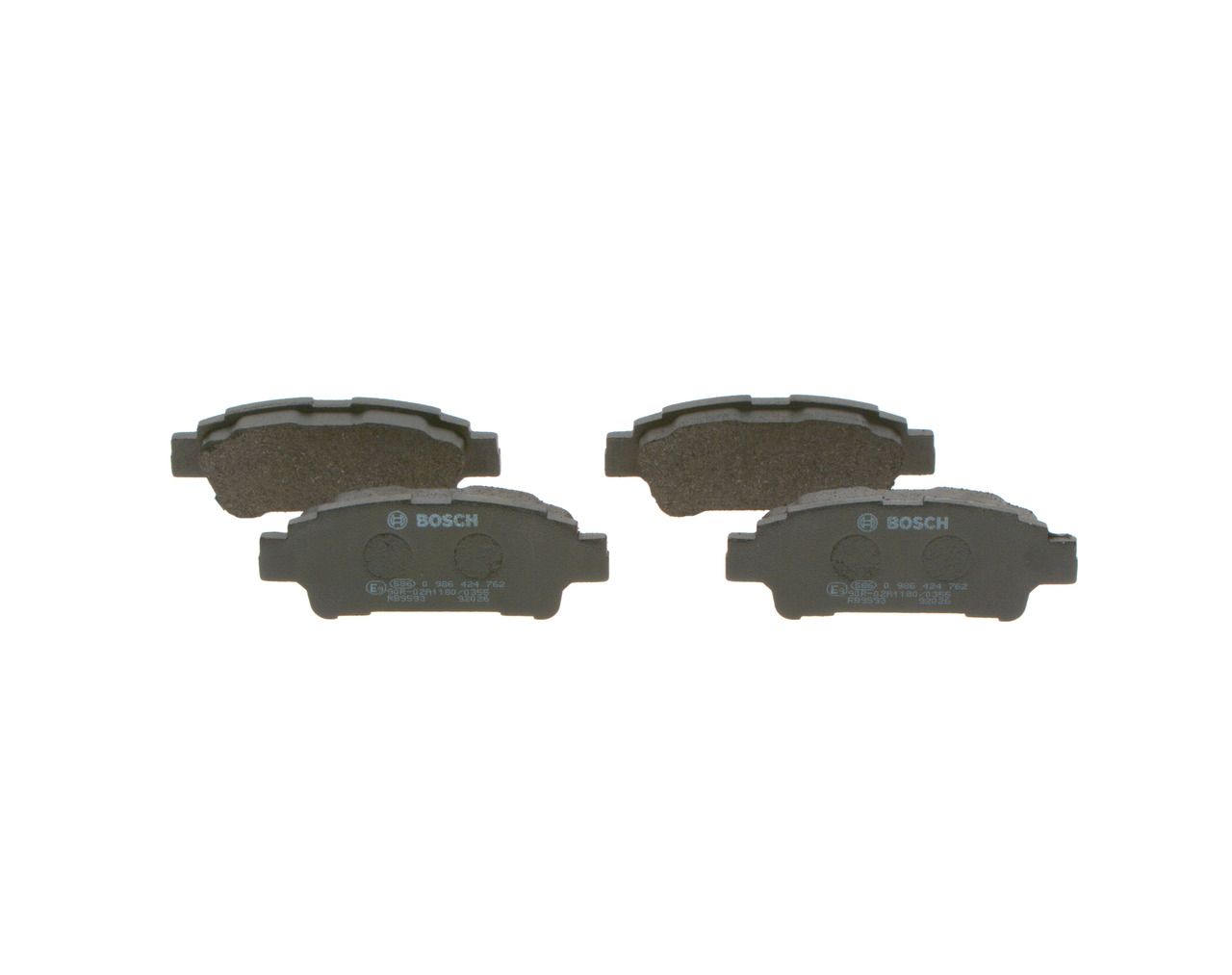 Гальмівні колодки дискові BOSCH 0986424762 - zapix