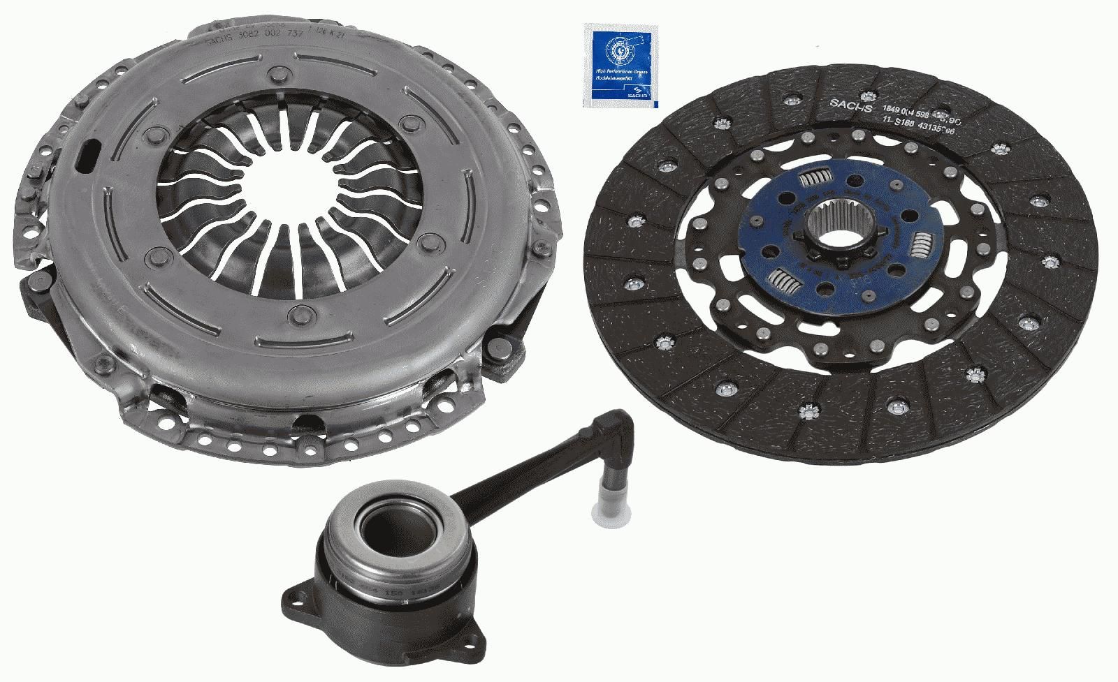 Комплект зчеплення SACHS 3000990563 - zapix