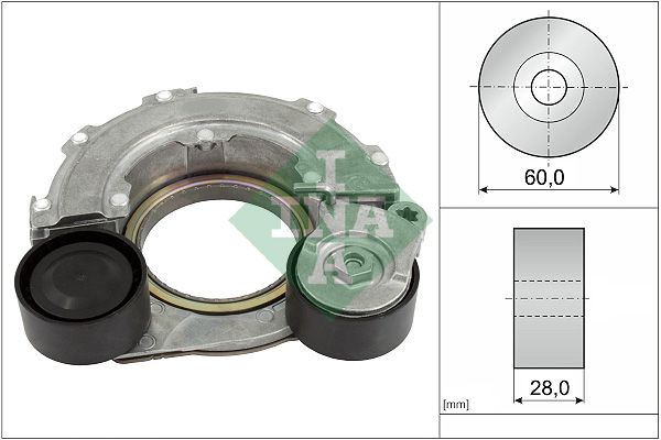 Натяжний пристрій ременя поліклінового SCHAEFFLER INA 534079610 - zapix