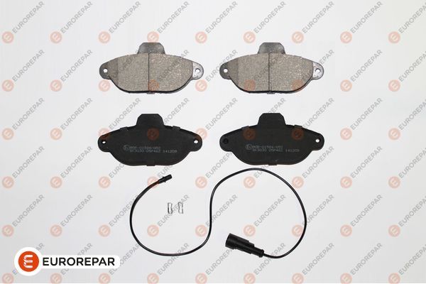 Гальмівні колодки дискові EUROREPAR 1617252680 - zapix