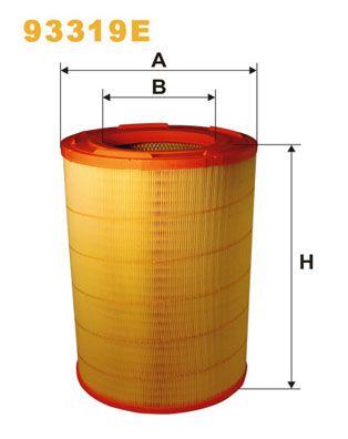 Повітряний фільтр WIX FILTERS 93319E - zapix