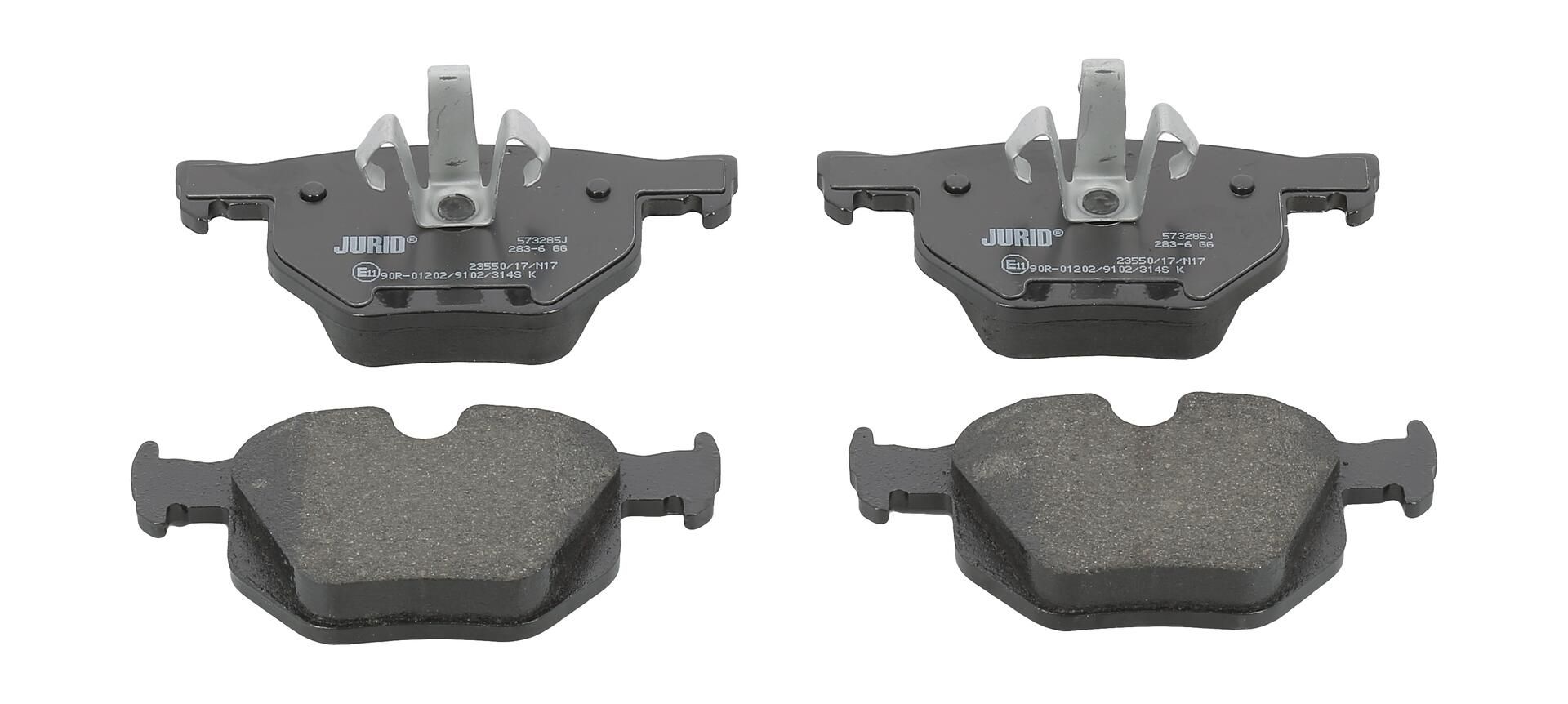 Гальмівні колодки дискові JURID 573285J - zapix