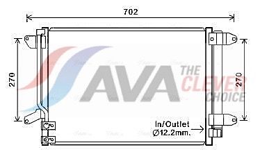 Радіатор кондиціонера AVA QUALITY COOLING VN5330D - zapix