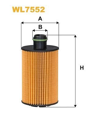 Оливний фільтр WIX FILTERS WL7552