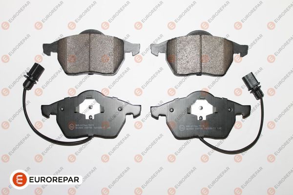Гальмівні колодки дискові EUROREPAR 1617253080 - zapix