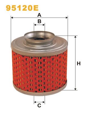 Паливний фільтр WIX FILTERS 95120E - zapix