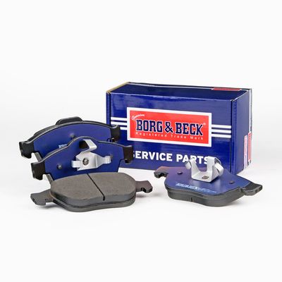 Гальмівні колодки дискові BORG & BECK BBP1731 - zapix