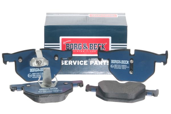 Гальмівні колодки дискові BORG & BECK BBP2183 - zapix
