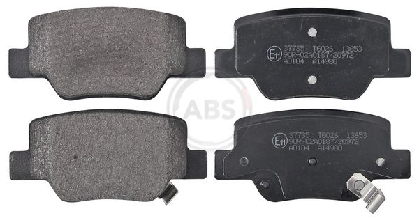 Гальмівні колодки дискові A.B.S. 37735 - zapix
