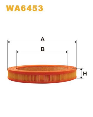 Повітряний фільтр WIX FILTERS WA6453 - zapix