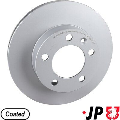Гальмівний диск JP GROUP 4363102700 - zapix