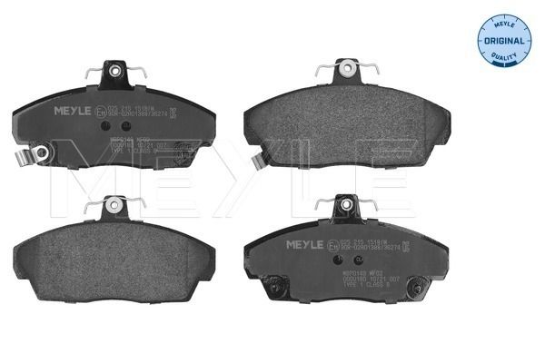Гальмівні колодки дискові MEYLE 0252151518W - zapix