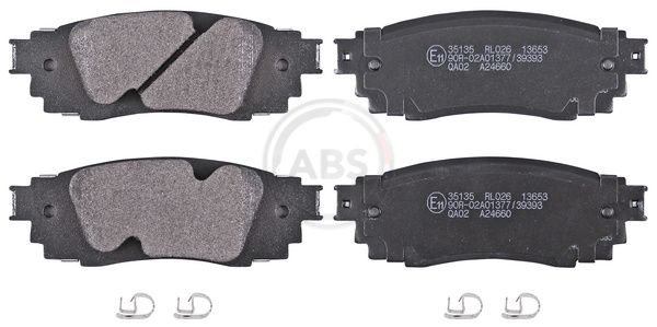 Гальмівні колодки дискові A.B.S. 35135 - zapix