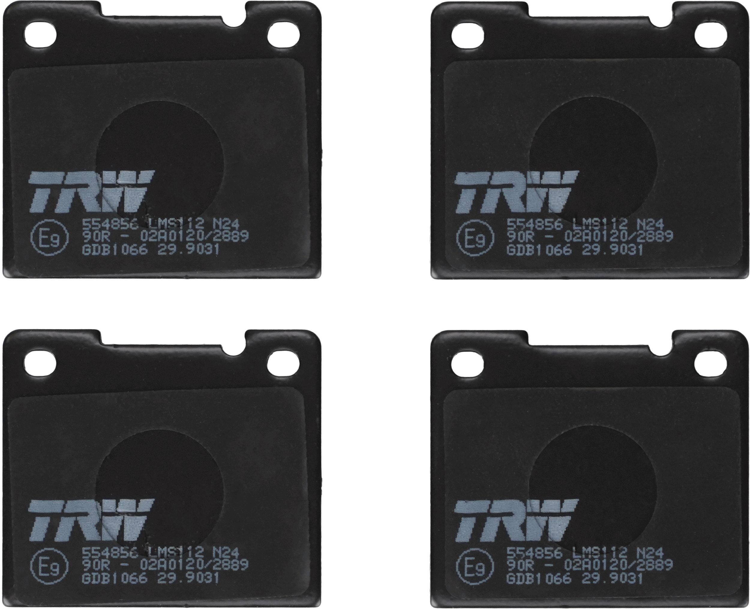 Гальмівні колодки дискові TRW GDB1066 - zapix