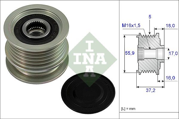 Муфта генератора SCHAEFFLER INA 535000910 - zapix