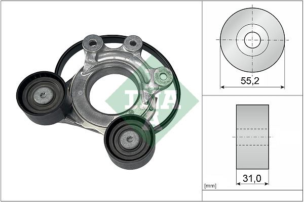 Натяжний пристрій ременя поліклінового SCHAEFFLER INA 534077410 - zapix
