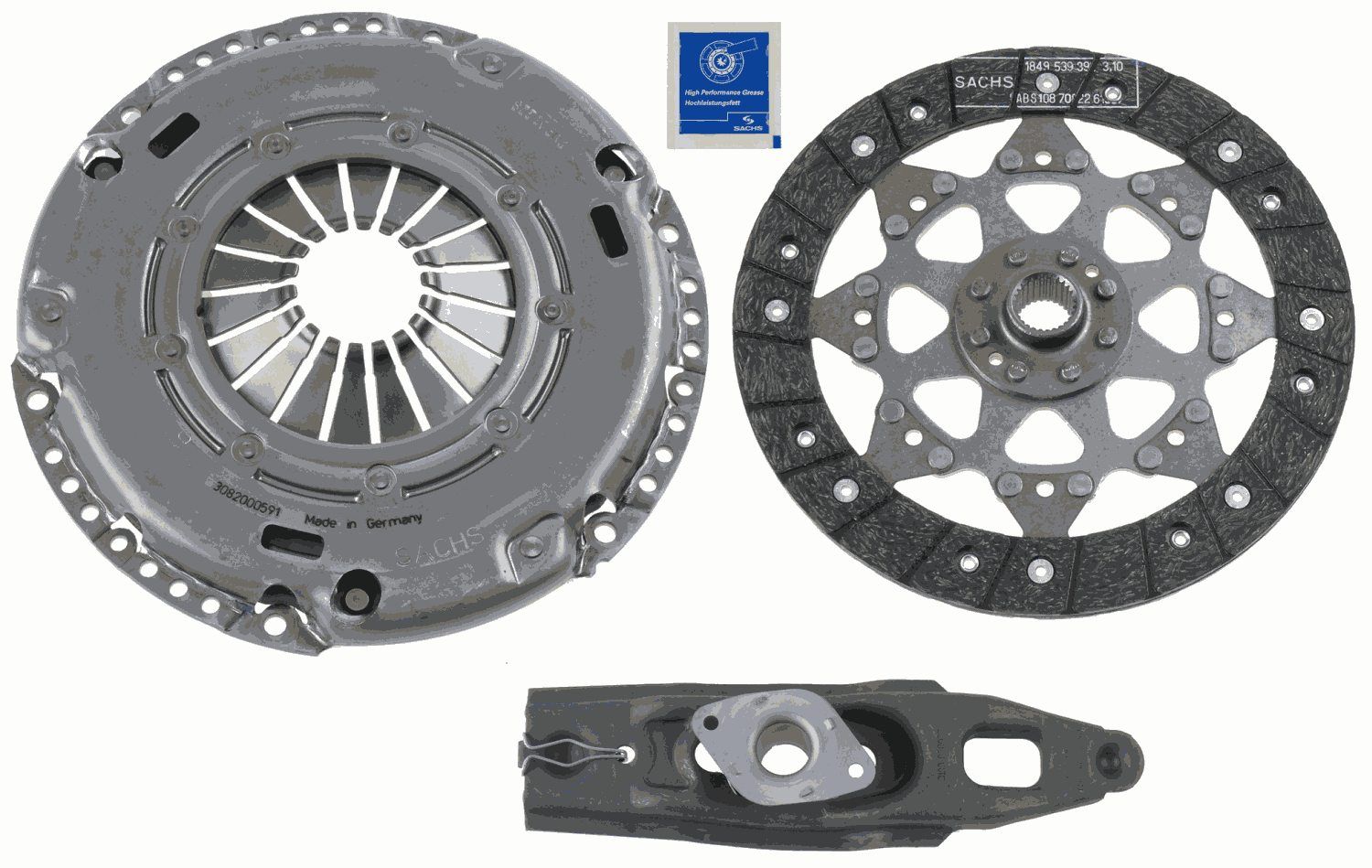 Комплект зчеплення SACHS 3000951042 - zapix