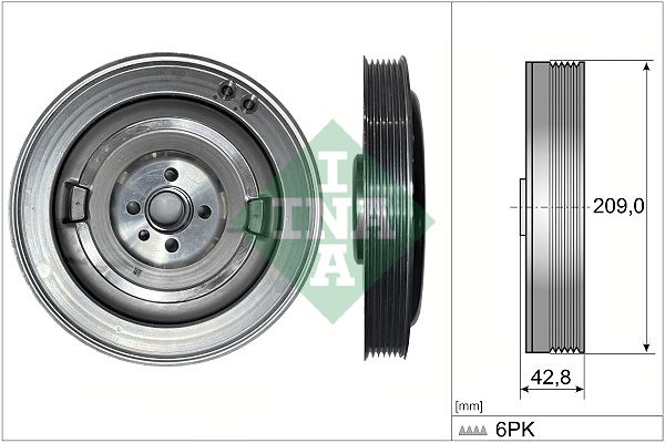 Шків колінвалу SCHAEFFLER INA 544051410 - zapix