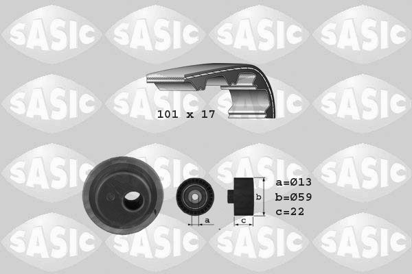 Комплект ременя ГРМ SASIC 1750016 - zapix