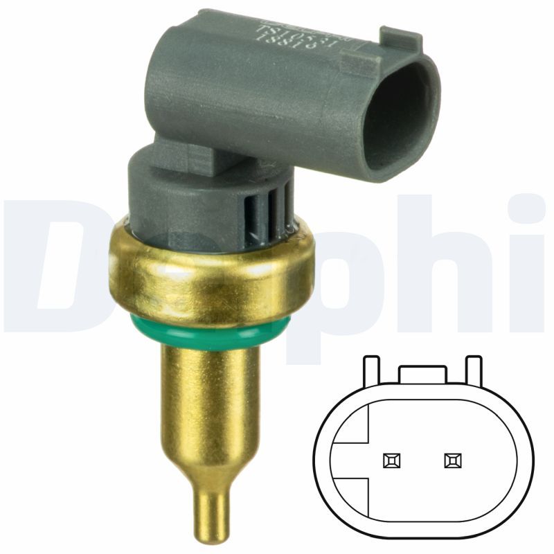 Датчик температури охолоджуючої рідини DELPHI TS10531