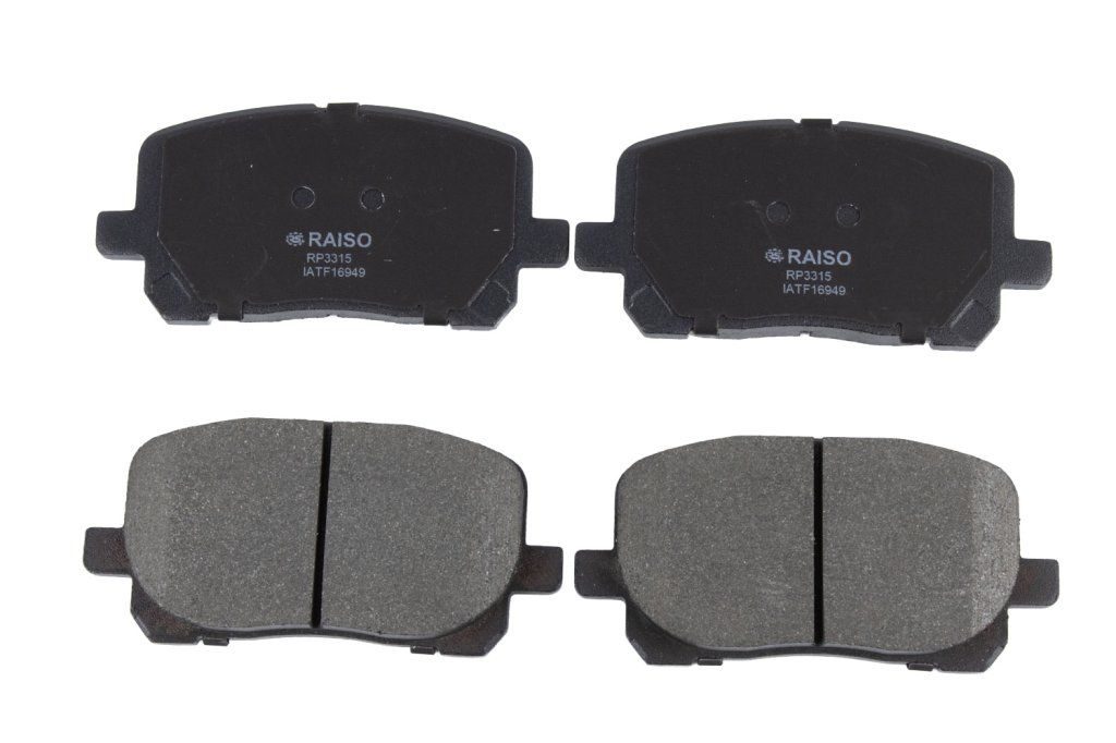 Гальмівні колодки дискові RAISO RP3315 - zapix