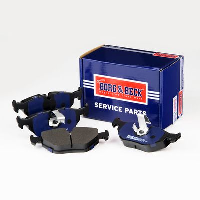 Гальмівні колодки дискові BORG & BECK BBP1591 - zapix