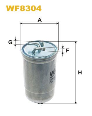 Паливний фільтр WIX FILTERS WF8304