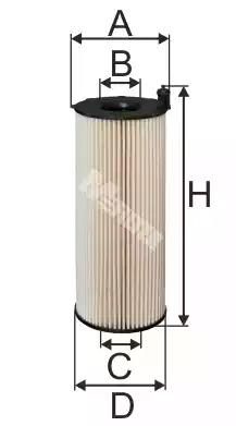 Оливний фільтр MFILTER TE4010 - zapix