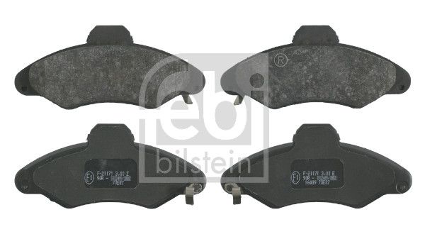 Гальмівні колодки дискові FEBI BILSTEIN 16039 - zapix