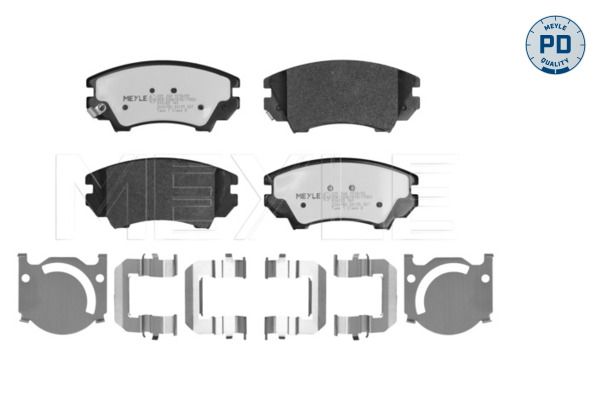 Гальмівні колодки дискові MEYLE 0252441219PD - zapix
