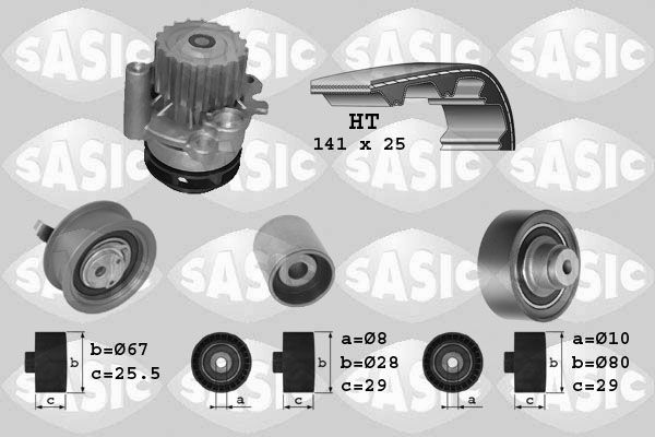Комплект ременя ГРМ SASIC 3906001 - zapix