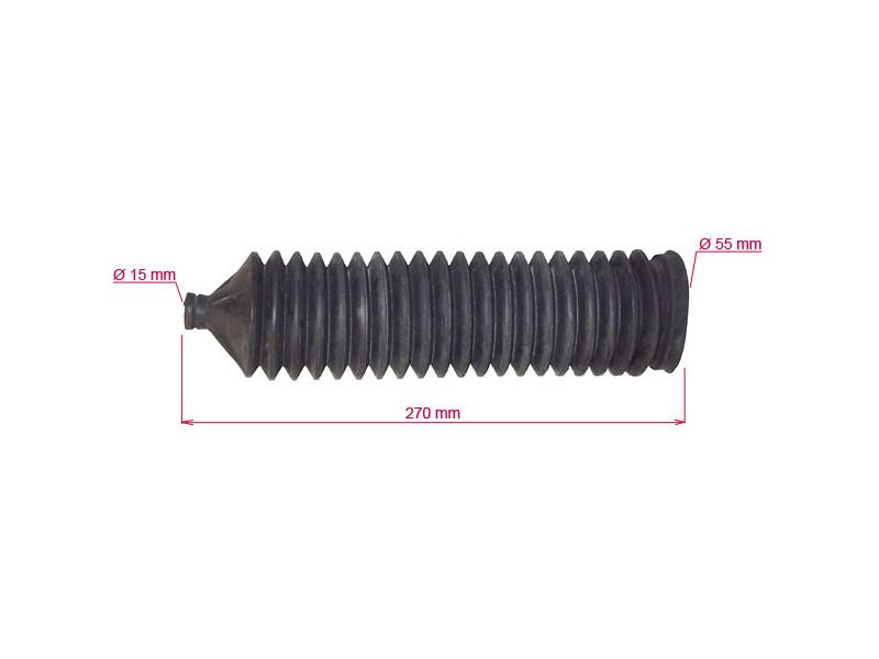 Пильник рульової рейки MSG CI214DUSTER - zapix