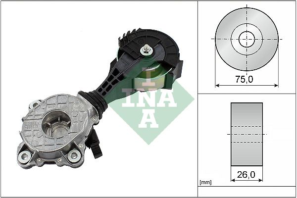 Натяжний пристрій ременя поліклінового SCHAEFFLER INA 534042610 - zapix