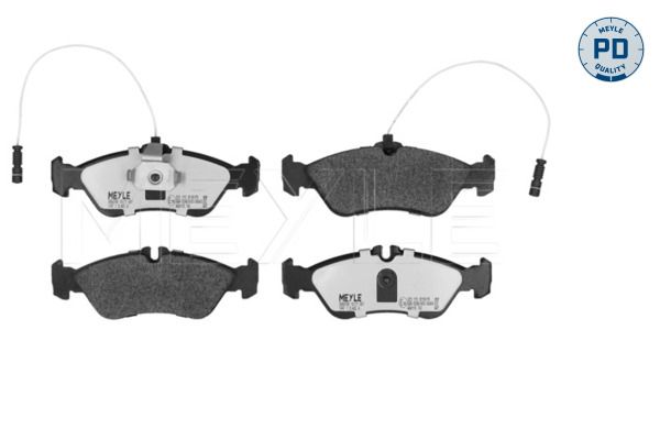 Гальмівні колодки дискові MEYLE 0252159218PD - zapix