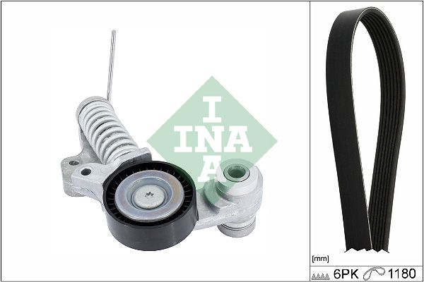 Комплект поліклинових ременів SCHAEFFLER INA 529048510 - zapix