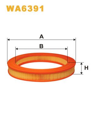 Воздушный фильтр WIX FILTERS WA6391