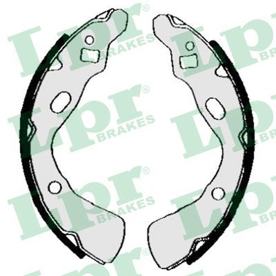 Гальмівні колодки ручника (барабанні) LPR 05680 - zapix
