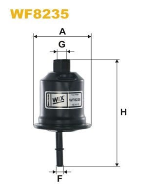 Топливный фильтр WIX FILTERS WF8235