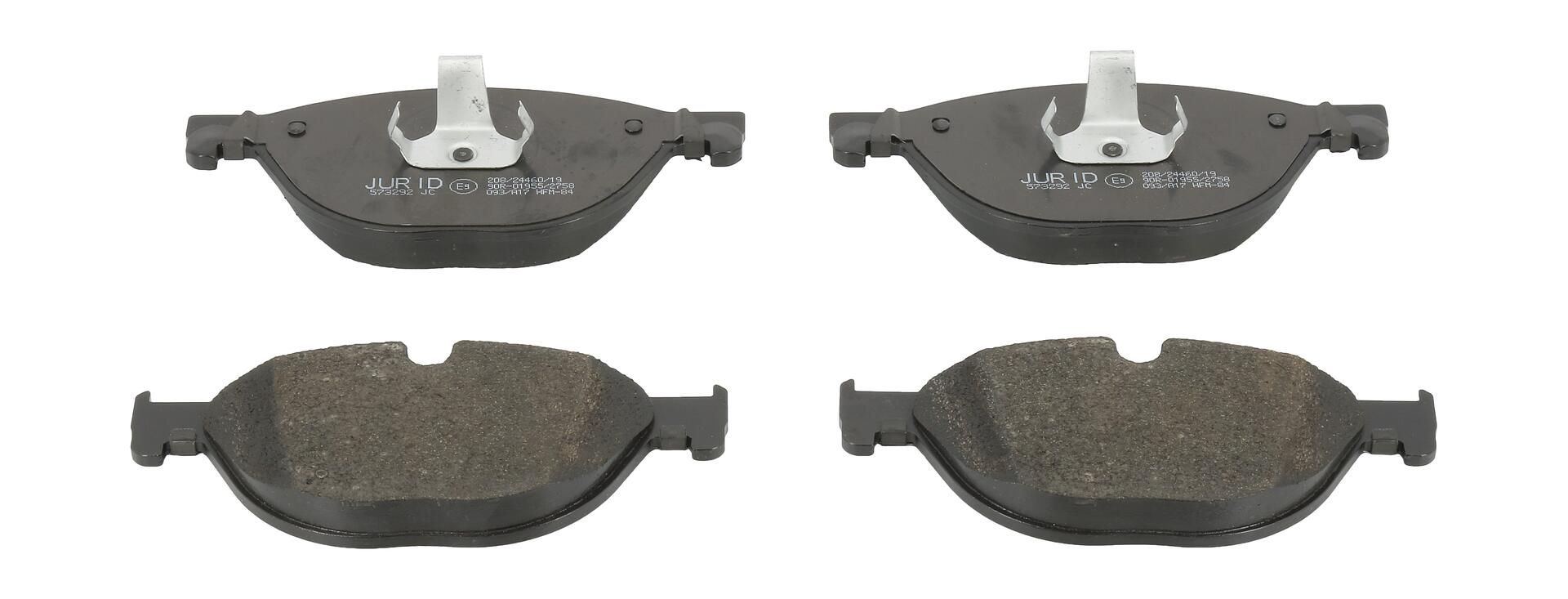 Гальмівні колодки дискові JURID 573292JC - zapix