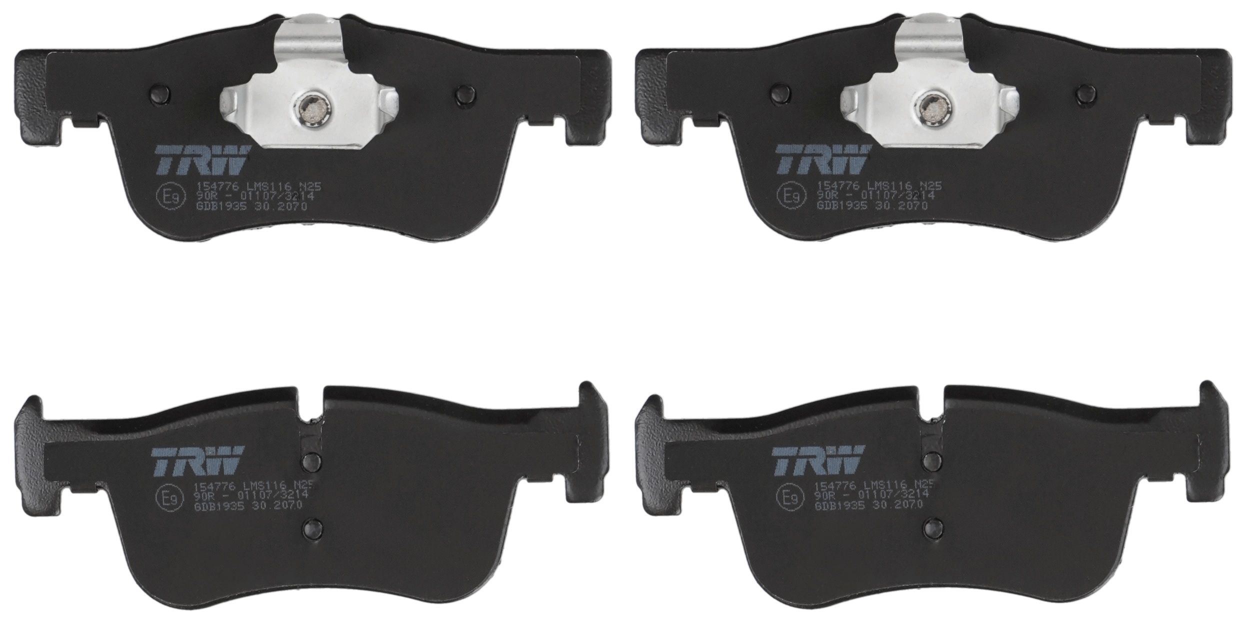 Гальмівні колодки дискові TRW GDB1935 - zapix