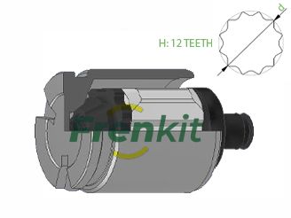 Поршень гальмівного супорта FRENKIT K425203 - zapix